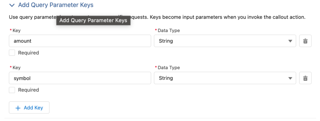 HTTP Callout in SFDC flow: Setup API parameters